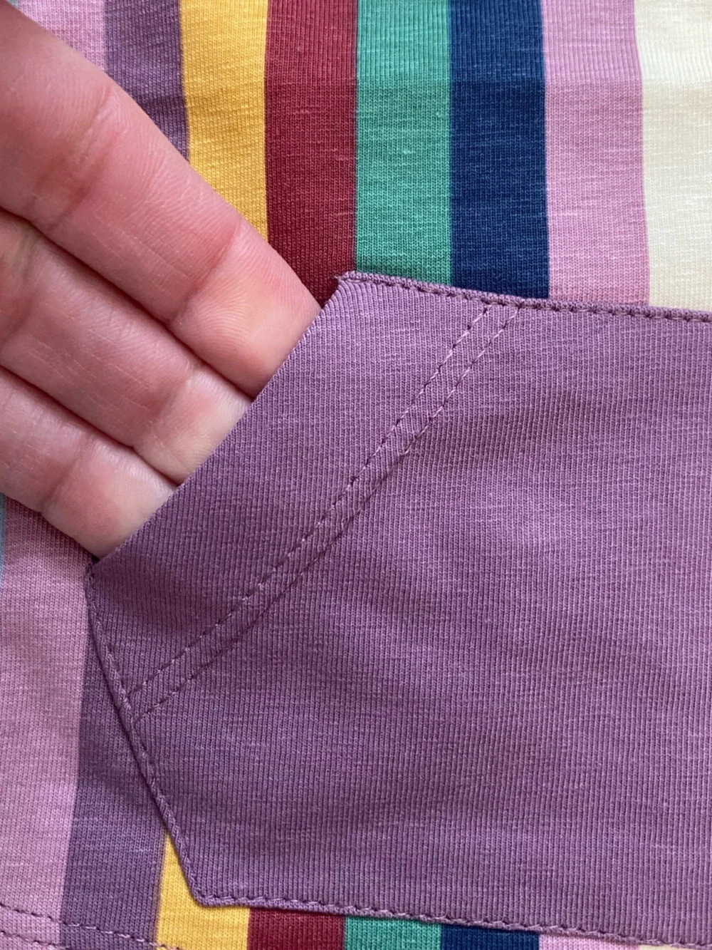 NWT RuffleButts Enchanted Rainbow Stripe Long Sleeve Top & Jogger Set girls 3-6M